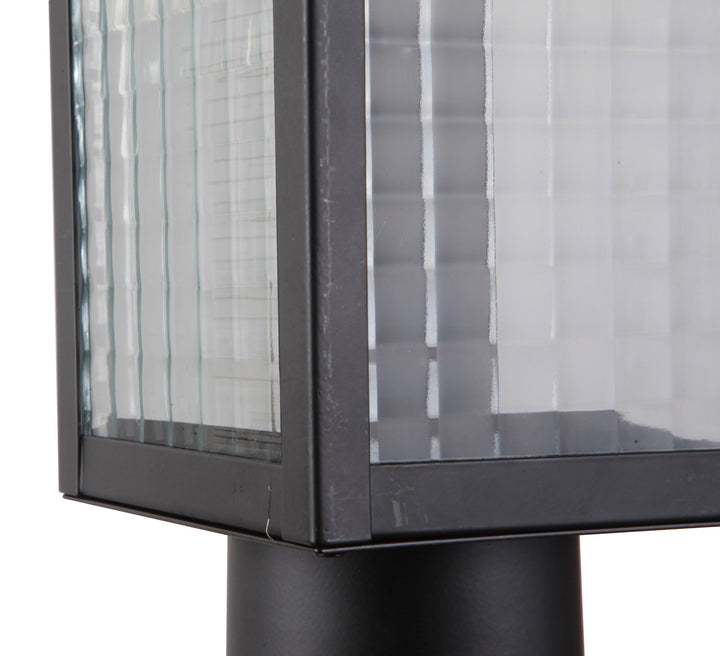 Craftmade Canada - Z4525-MN-SC - One Light Post Mount - Deka - Midnight