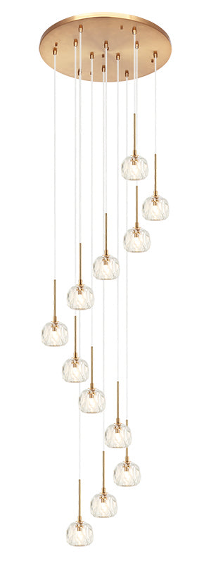 Matteo Canada - CP0112AG - Ceiling Canopy - Multi Ceiling Canopy (Line Voltage) - Aged Gold Brass