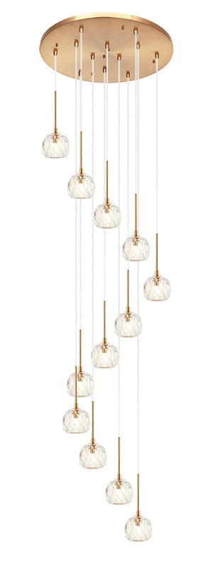 Matteo Canada - CP0112AG - Ceiling Canopy - Multi Ceiling Canopy (Line Voltage) - Aged Gold Brass