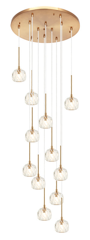 Matteo Canada - CP0112AG - Ceiling Canopy - Multi Ceiling Canopy (Line Voltage) - Aged Gold Brass