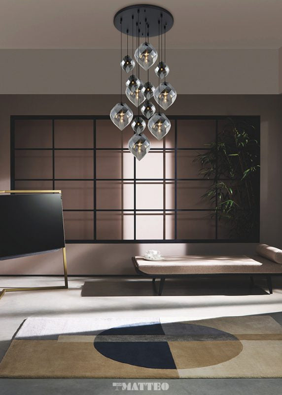 Matteo Canada - CP0112BK - Ceiling Canopy - Multi Ceiling Canopy (Line Voltage) - Black