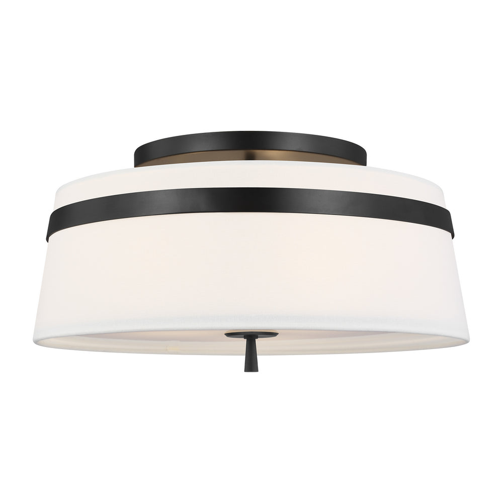 Visual Comfort Studio Canada - AF1153AI - Three Light Semi-Flush Mount - Cordtlandt - Aged Iron