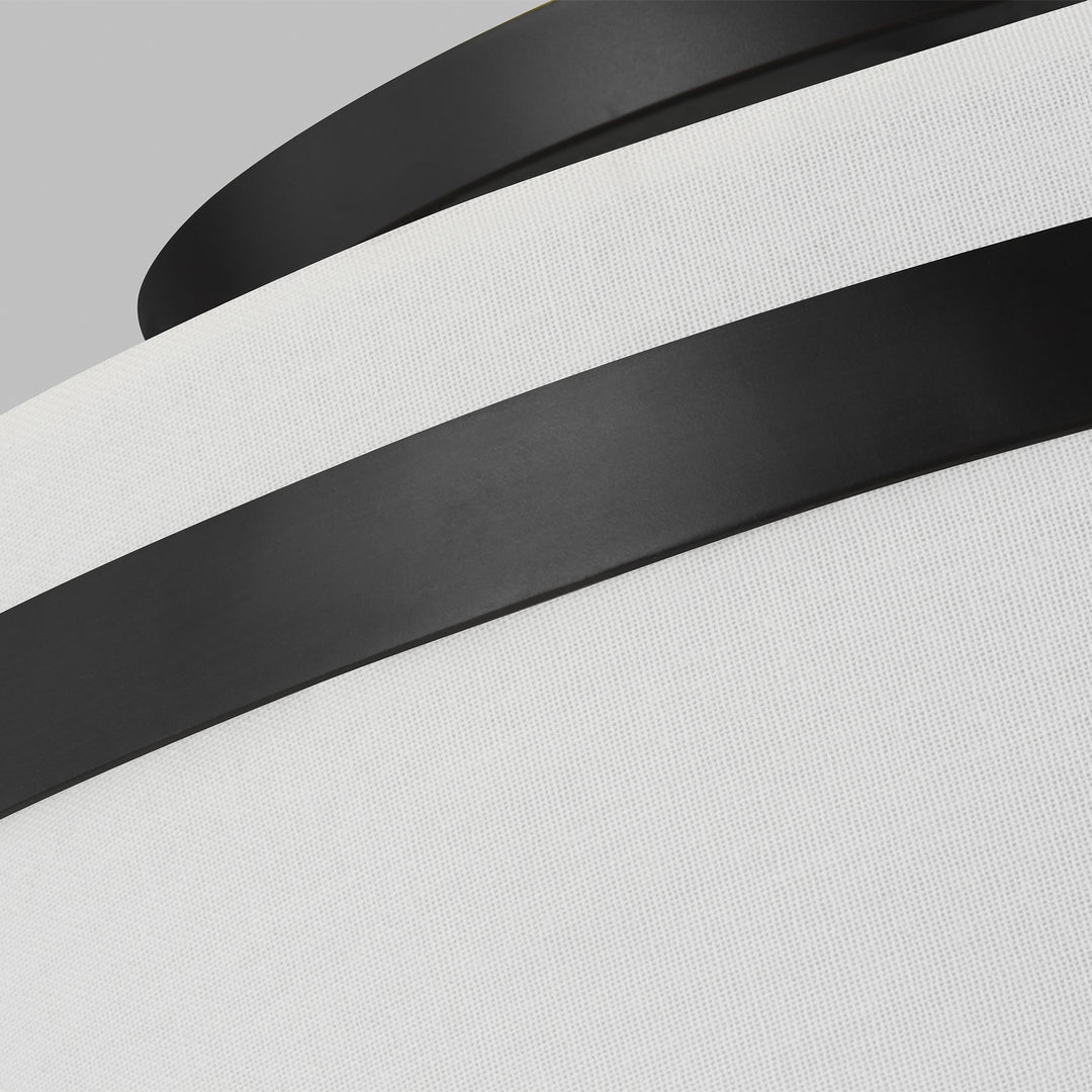 Visual Comfort Studio Canada - AF1153AI - Three Light Semi-Flush Mount - Cordtlandt - Aged Iron