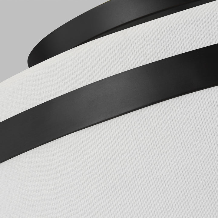 Visual Comfort Studio Canada - AF1153AI - Three Light Semi-Flush Mount - Cordtlandt - Aged Iron