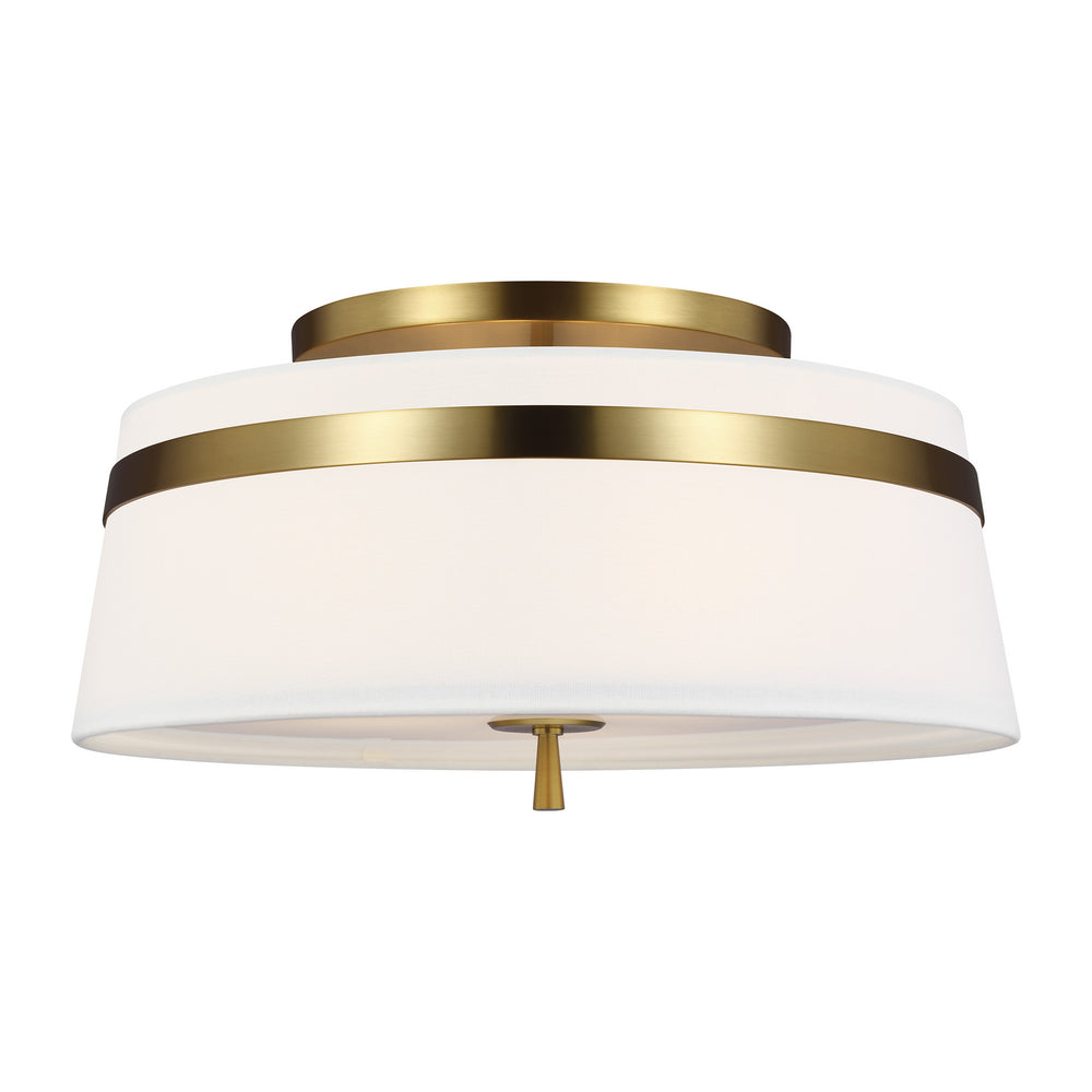 Visual Comfort Studio Canada - AF1153BBS - Three Light Semi-Flush Mount - Cordtlandt - Burnished Brass