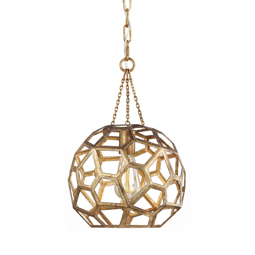 Visual Comfort Studio Canada - AP1051ADB - One Light Pendant - Feccetta - Antique Gild