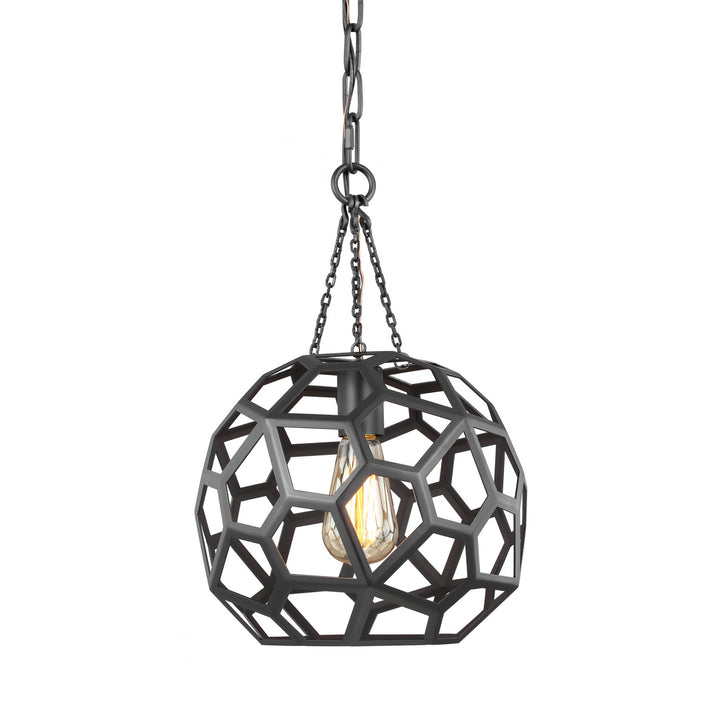 Visual Comfort Studio Canada - AP1051MBK - One Light Pendant - Feccetta - Midnight Black