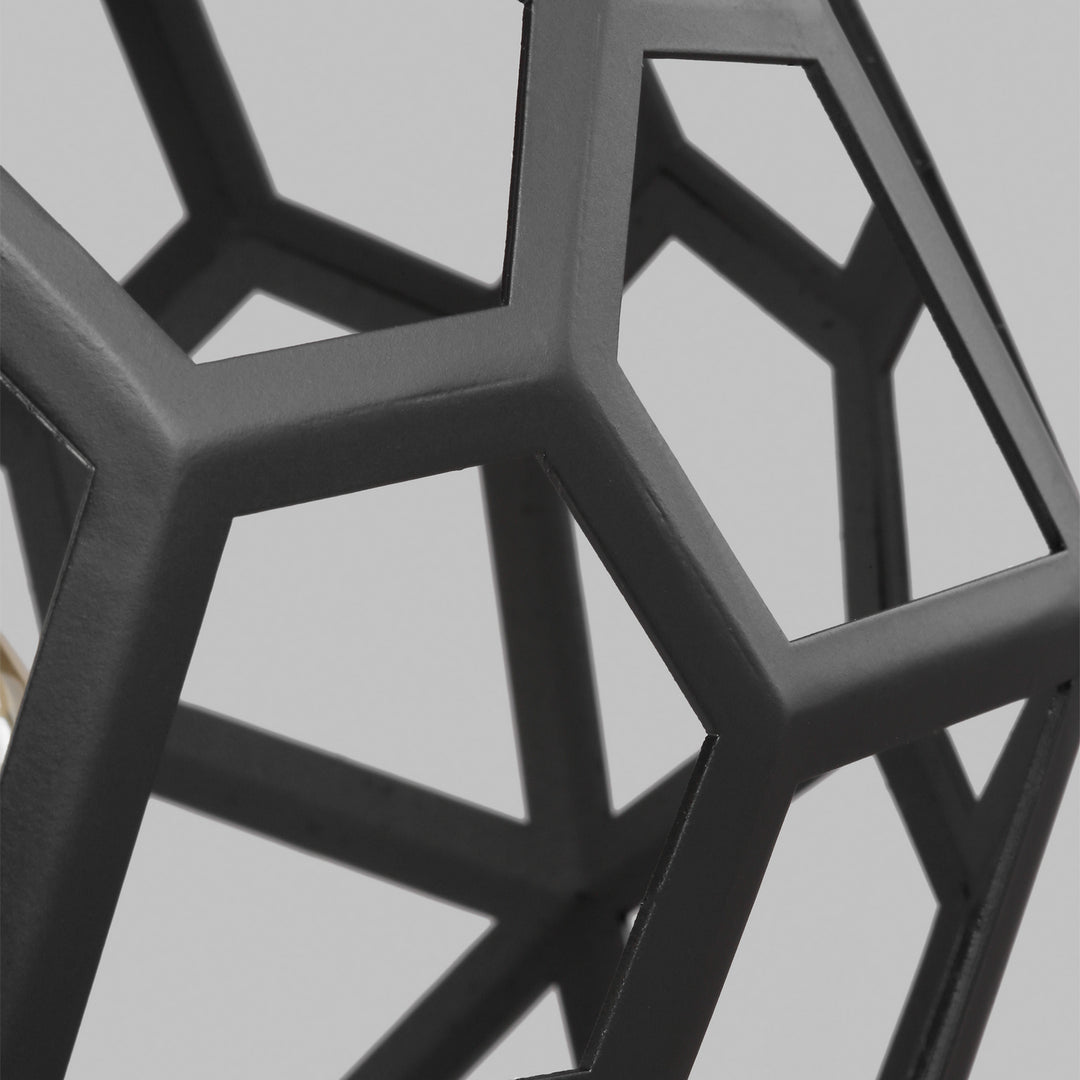 Visual Comfort Studio Canada - AP1051MBK - One Light Pendant - Feccetta - Midnight Black