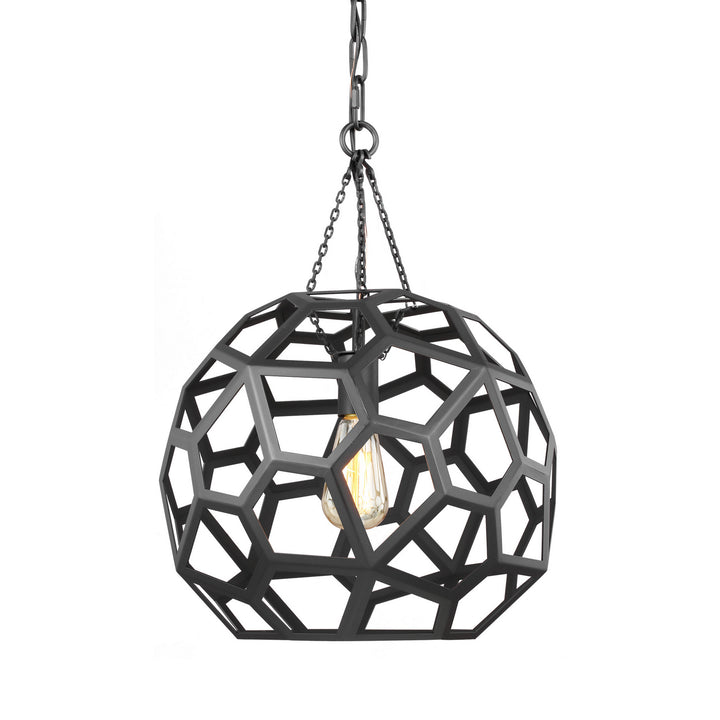 Visual Comfort Studio Canada - AP1061MBK - One Light Pendant - Feccetta - Midnight Black