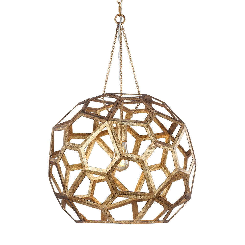 Visual Comfort Studio Canada - AP1071ADB - One Light Pendant - Feccetta - Antique Gild