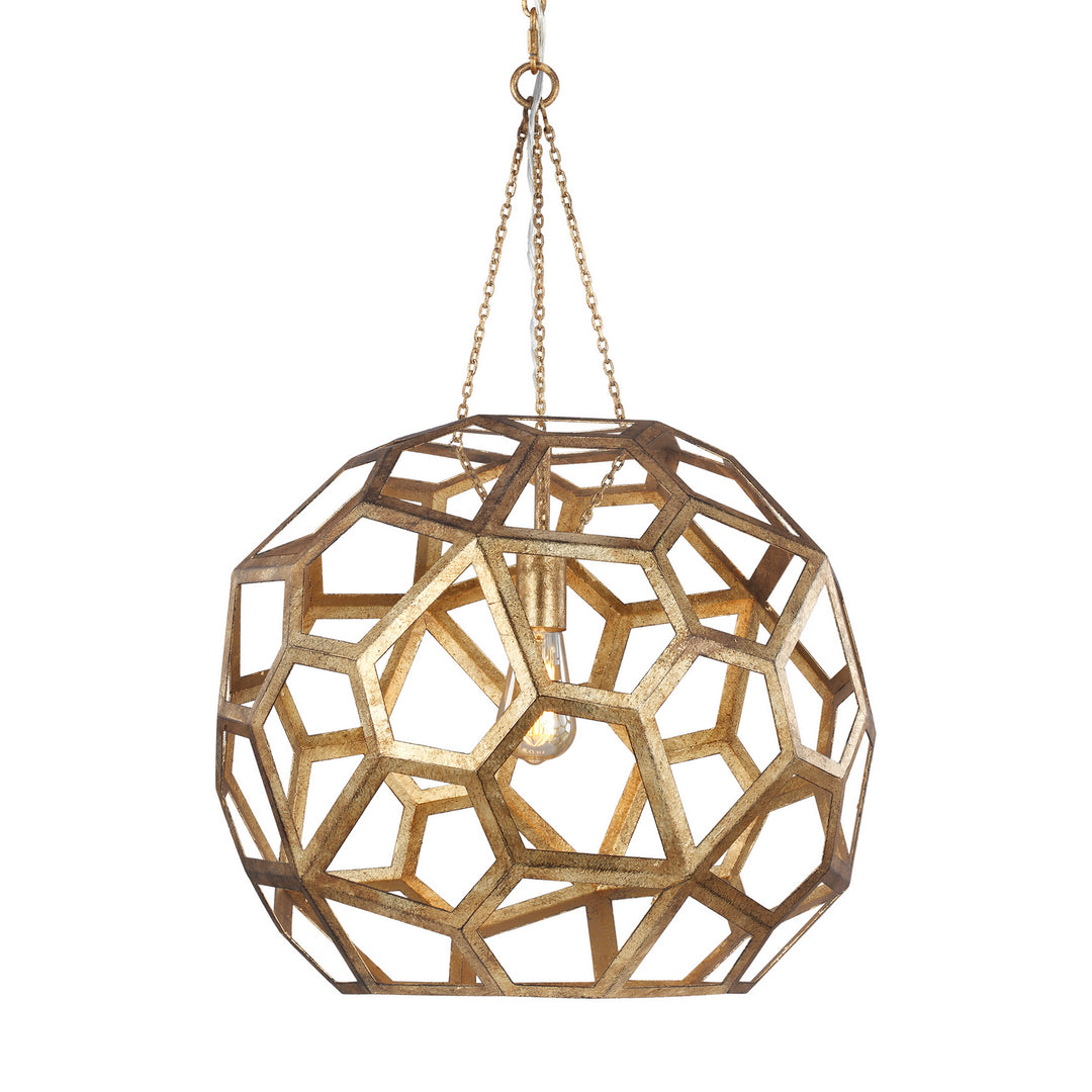 Visual Comfort Studio Canada - AP1071ADB - One Light Pendant - Feccetta - Antique Gild