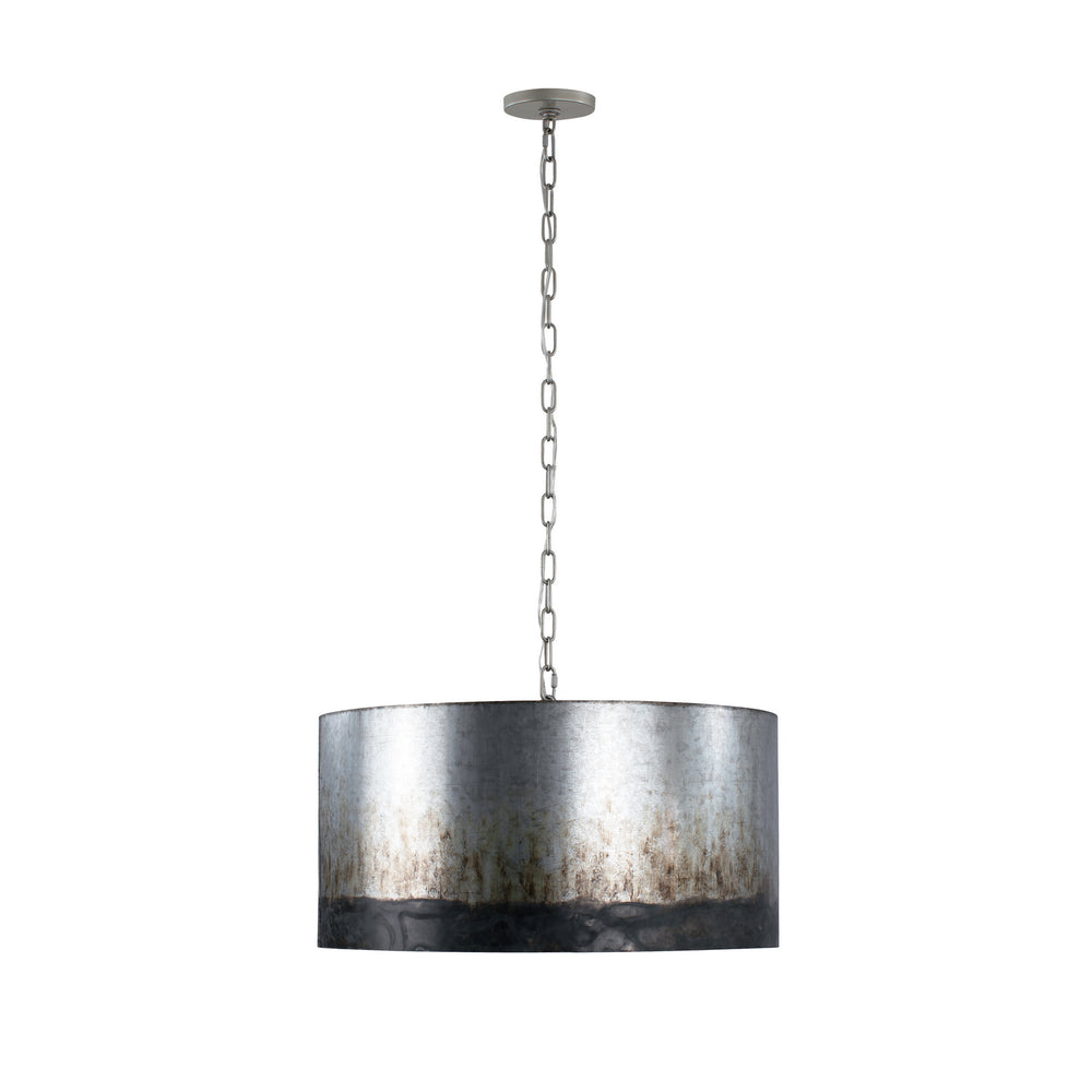 Varaluz - 323P04OG - Four Light Pendant - Cannery - Ombre Galvanized