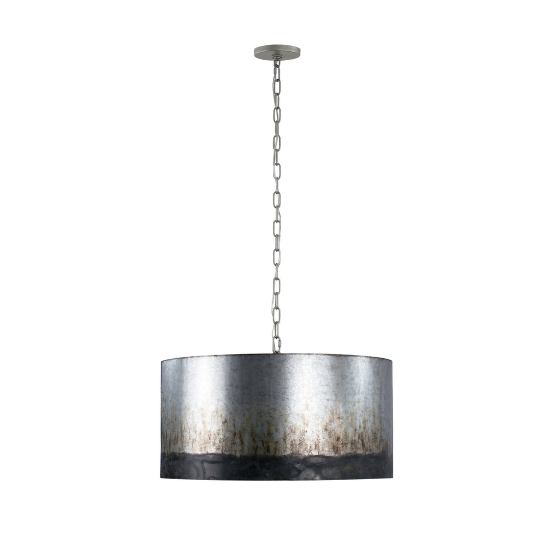 Varaluz - 323P04OG - Four Light Pendant - Cannery - Ombre Galvanized