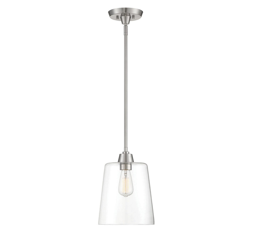 Meridian - M70081BN - One Light Pendant - Mpend - Brushed Nickel
