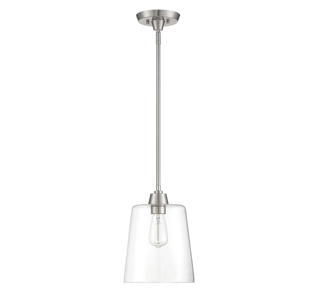 Meridian - M70081BN - One Light Pendant - Mpend - Brushed Nickel