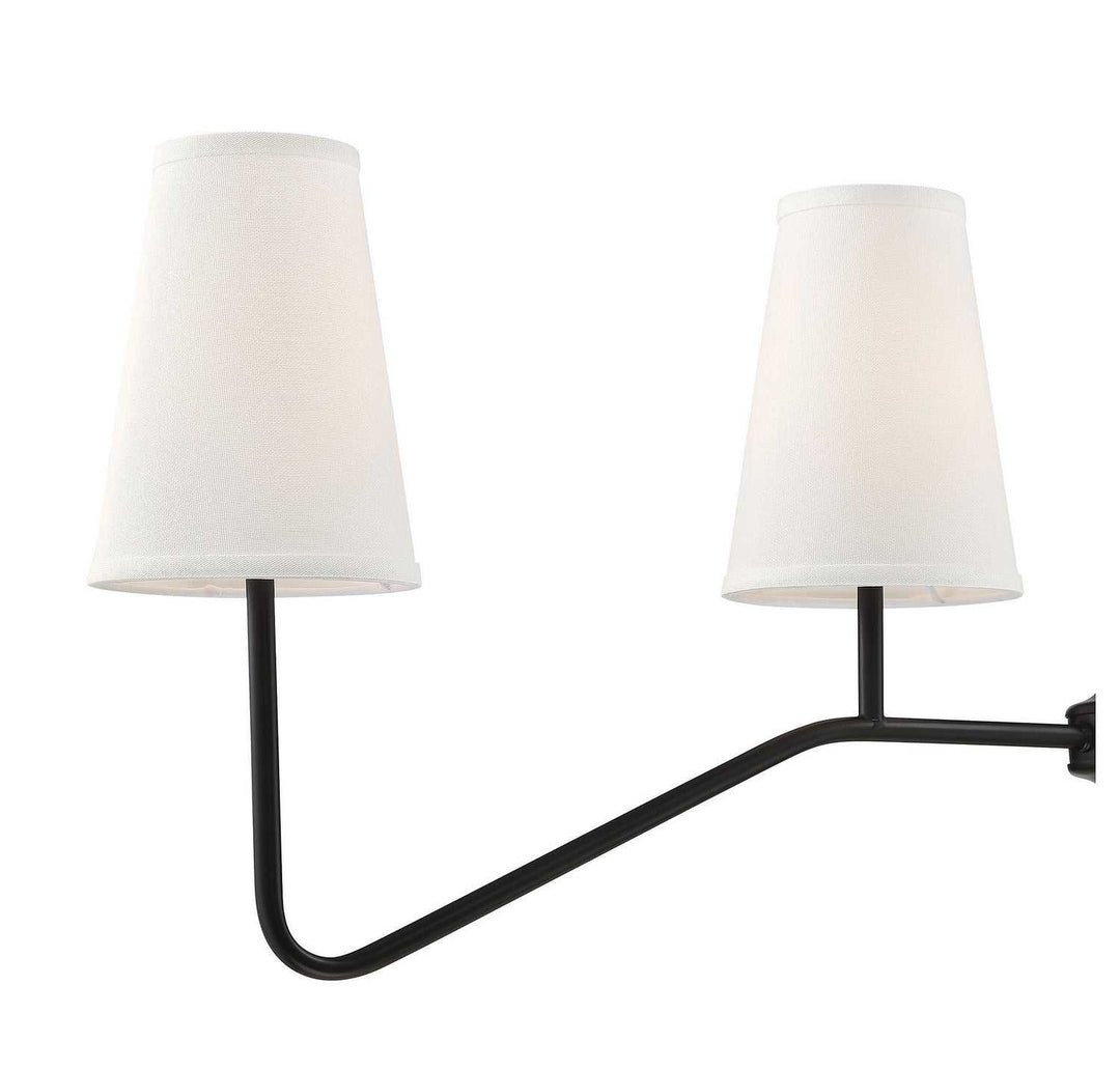 Meridian - M10078ORB - Four Light Chandelier - Mchan - Oil Rubbed Bronze