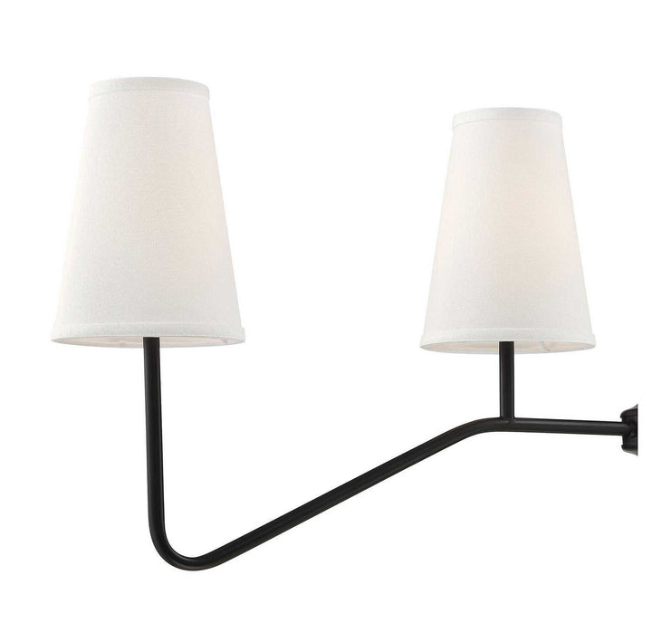 Meridian - M10078ORB - Four Light Chandelier - Mchan - Oil Rubbed Bronze