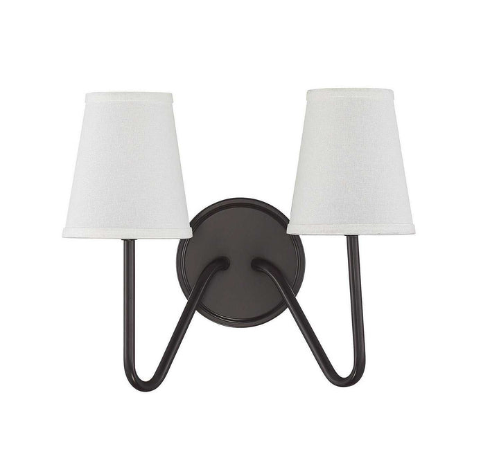 Meridian - M90055ORB - Two Light Wall Sconce - Mscon - Oil Rubbed Bronze