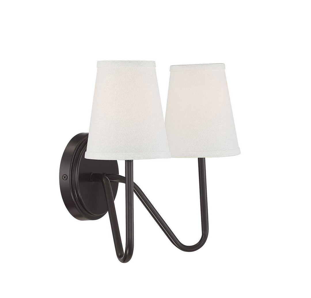 Meridian - M90055ORB - Two Light Wall Sconce - Mscon - Oil Rubbed Bronze