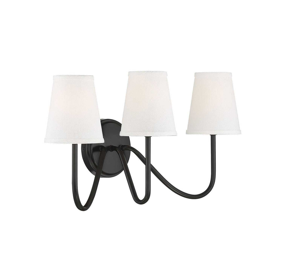 Meridian - M90056ORB - Three Light Wall Sconce - Mscon - Oil Rubbed Bronze