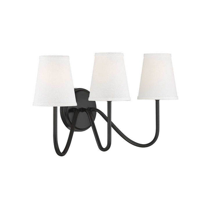 Meridian - M90056ORB - Three Light Wall Sconce - Mscon - Oil Rubbed Bronze