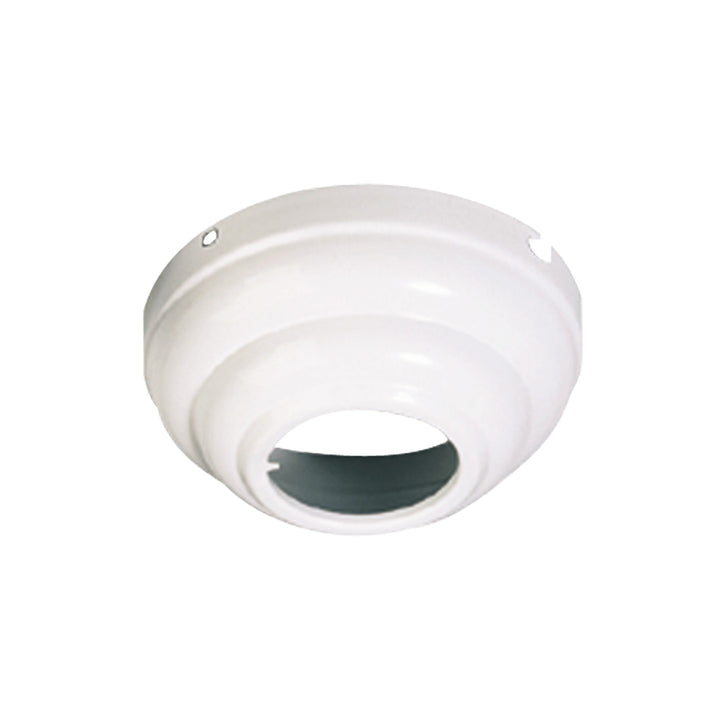 Universal Slope Ceiling Adapter in Matte White - available from The Lighting Shoppe, trusted by Canadian homeowners