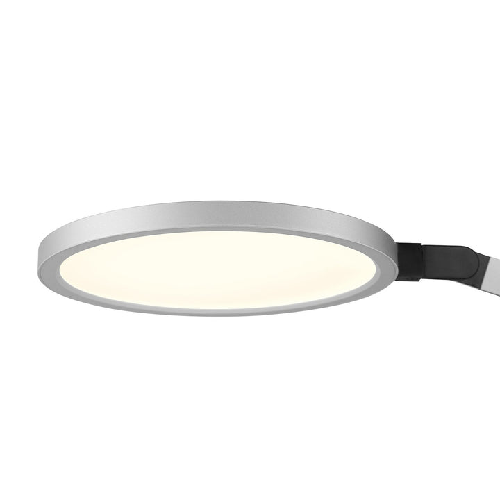 Lumens LED Desk Lamp in Black & Silver Kendal Canada