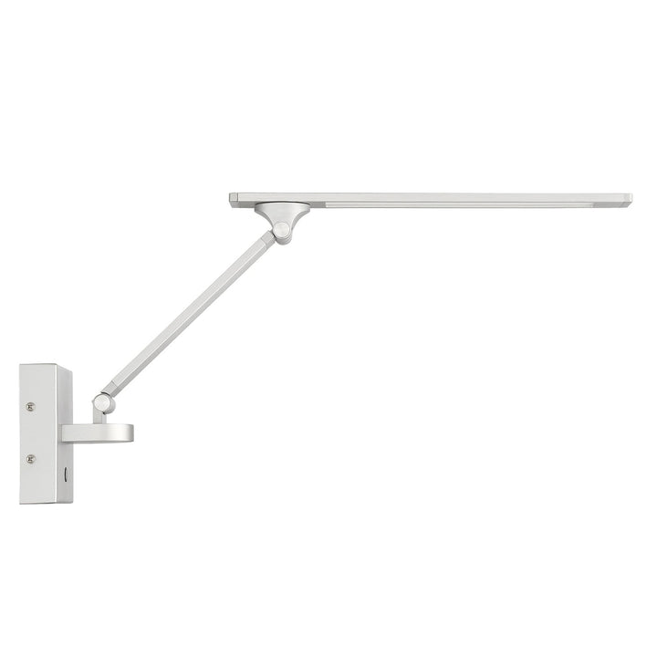 Arc LED Swing Arm Wall Lamp in Aluminum Kendal Canada