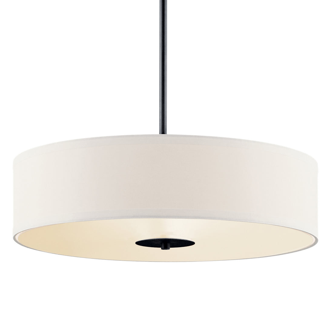 Kichler Canada - 42121BK - Three Light Pendant/Semi Flush - Black
