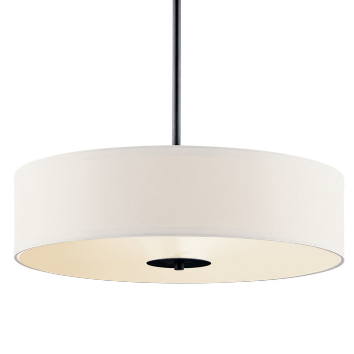 Kichler Canada - 42121BK - Three Light Pendant/Semi Flush - Black