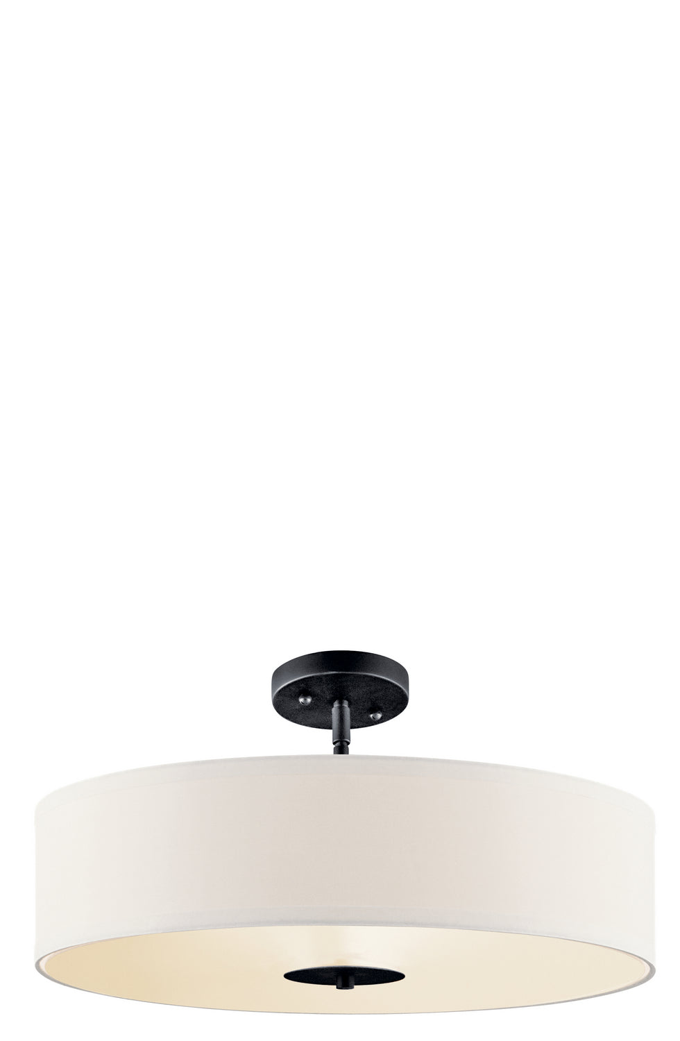 Kichler Canada - 42121BK - Three Light Pendant/Semi Flush - Black
