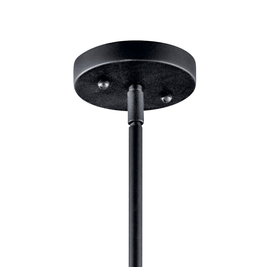 Kichler Canada - 42121BK - Three Light Pendant/Semi Flush - Black