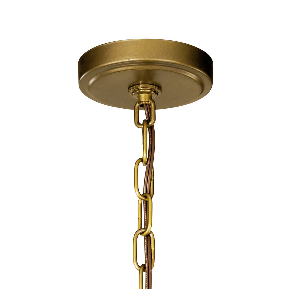 Kichler Canada - 42140NBR - Three Light Pendant - Voleta - Natural Brass