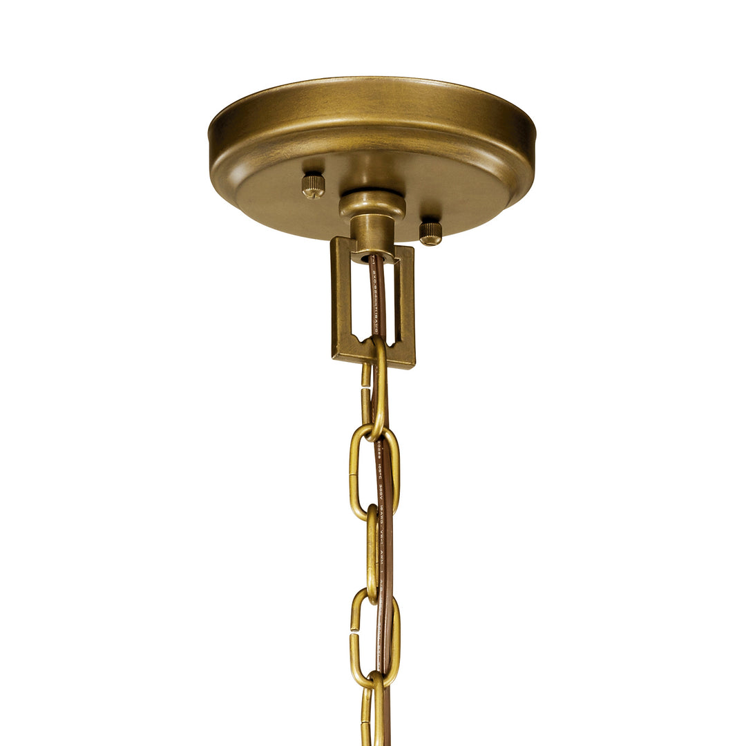 Kichler Canada - 42496NBR - Four Light Mini Chandelier - Morrigan - Natural Brass