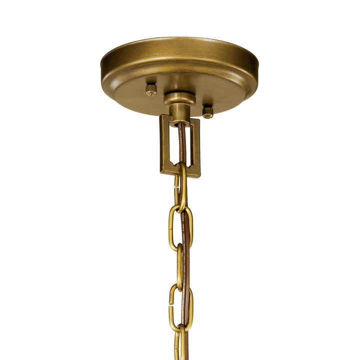 Kichler Canada - 42496NBR - Four Light Mini Chandelier - Morrigan - Natural Brass