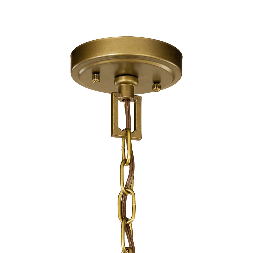 Kichler Canada - 42499NBR - Three Light Pendant - Morrigan - Natural Brass