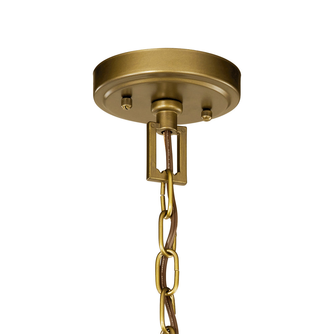 Kichler Canada - 42499NBR - Three Light Pendant - Morrigan - Natural Brass