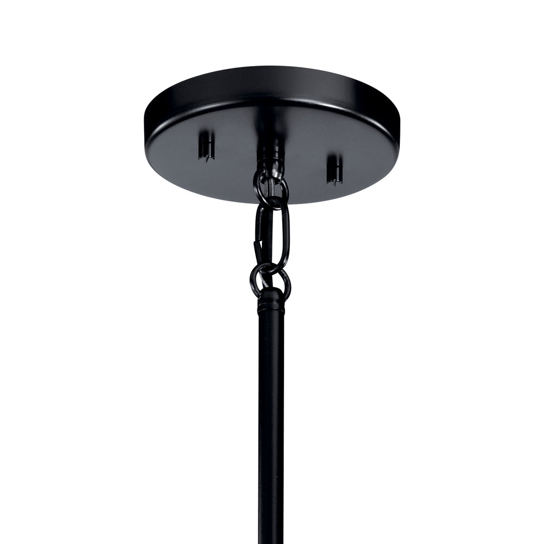 Kichler Canada - 42525BK - One Light Pendant - Cartone - Black