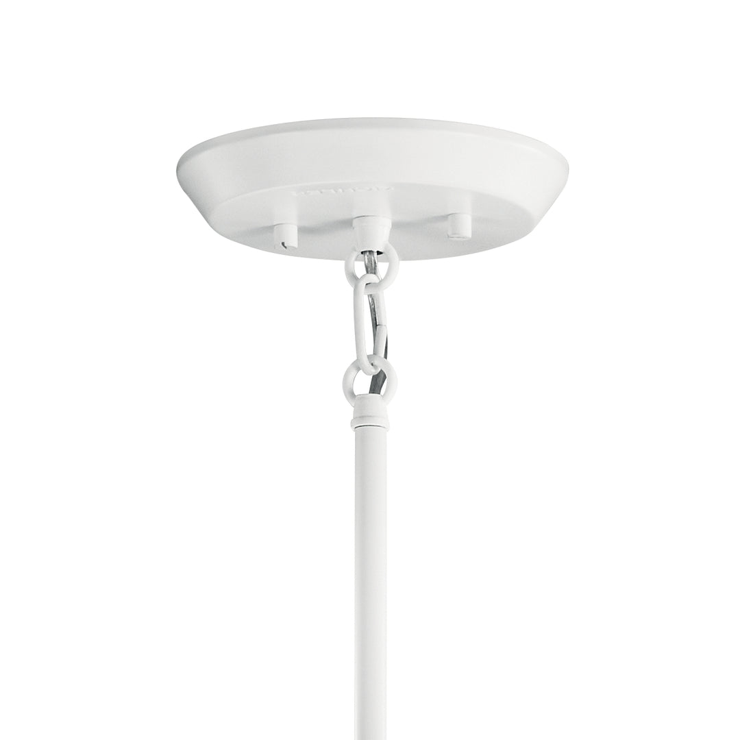 Kichler Canada - 43095WH - Six Light Chandelier - Armstrong - White