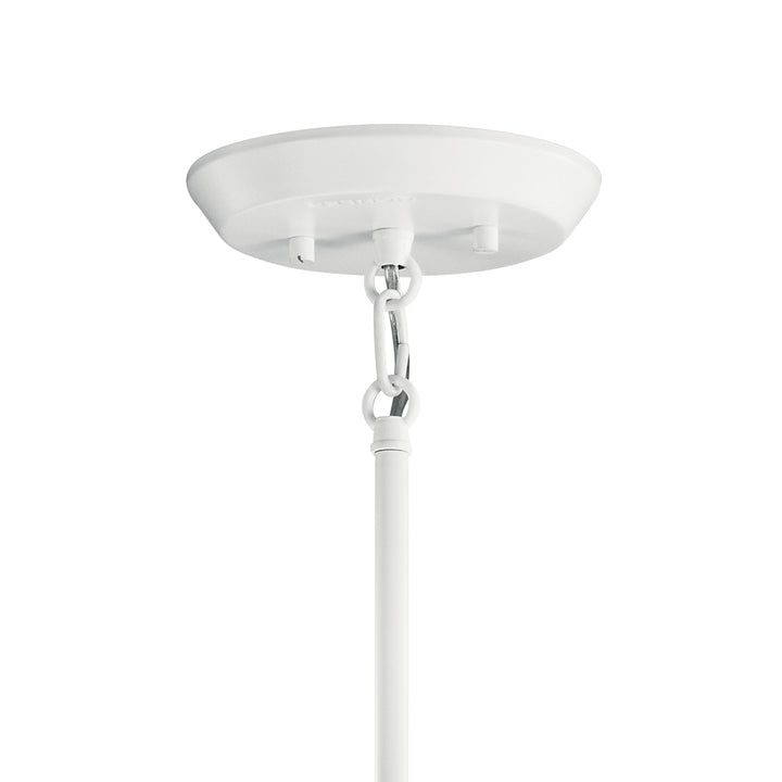 Kichler Canada - 43095WH - Six Light Chandelier - Armstrong - White