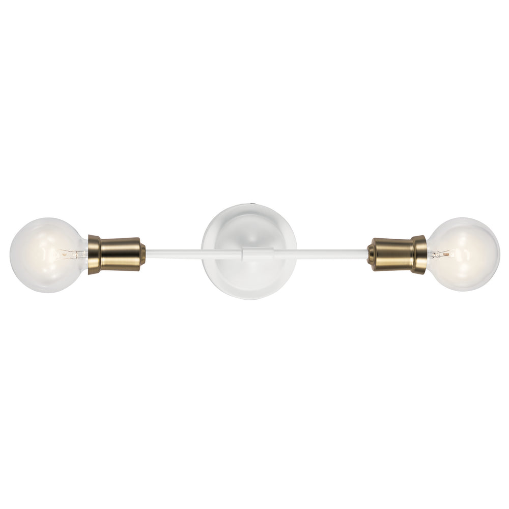 Kichler Canada - 43195WH - Two Light Wall Sconce - Armstrong - White
