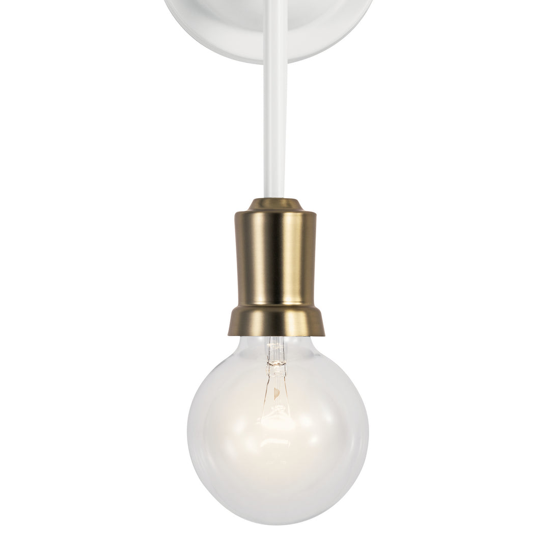 Kichler Canada - 43195WH - Two Light Wall Sconce - Armstrong - White