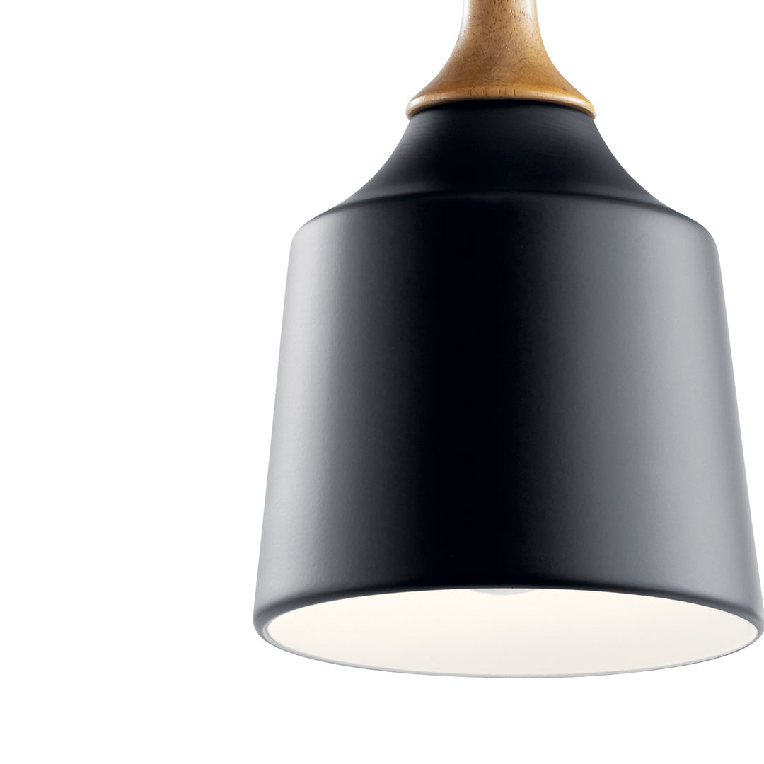 Kichler Canada - 43682BK - One Light Mini Pendant - Danika - Black