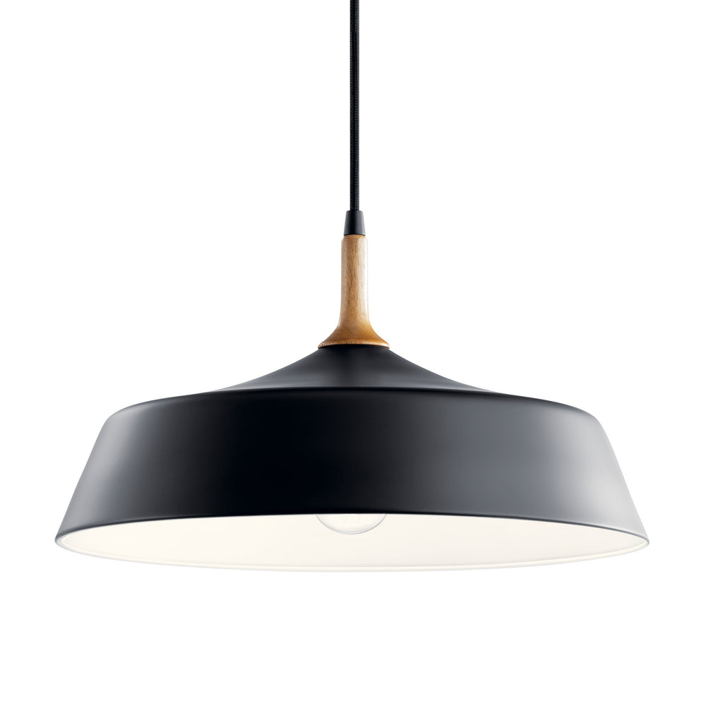 Kichler Canada - 43683BK - One Light Pendant - Danika - Black