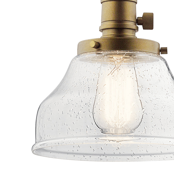 Kichler Canada - 43850NBR - One Light Mini Pendant - Avery - Natural Brass