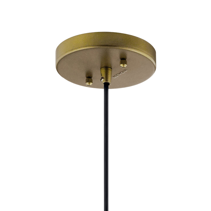 Kichler Canada - 43850NBR - One Light Mini Pendant - Avery - Natural Brass