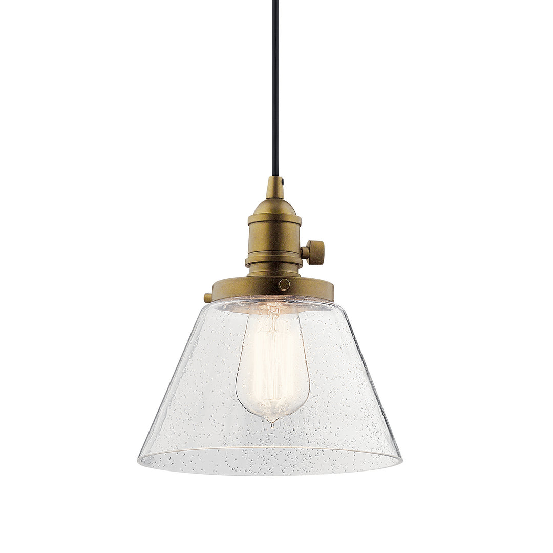 Kichler Canada - 43851NBR - One Light Mini Pendant - Avery - Natural Brass