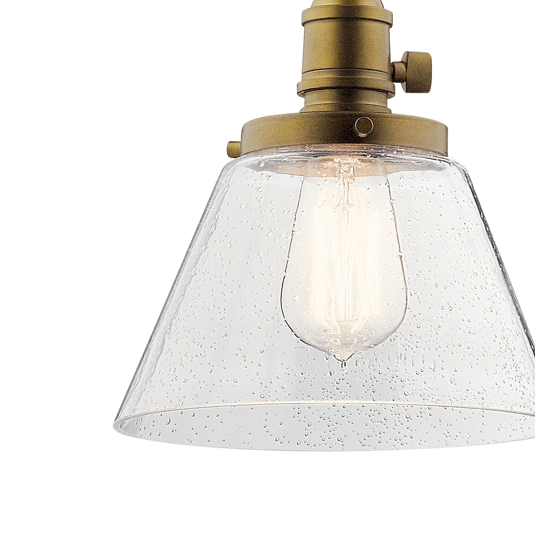 Kichler Canada - 43851NBR - One Light Mini Pendant - Avery - Natural Brass