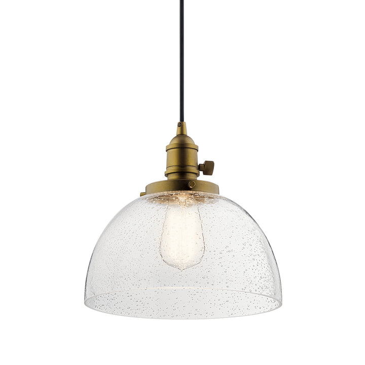 Kichler Canada - 43853NBR - One Light Mini Pendant - Avery - Natural Brass