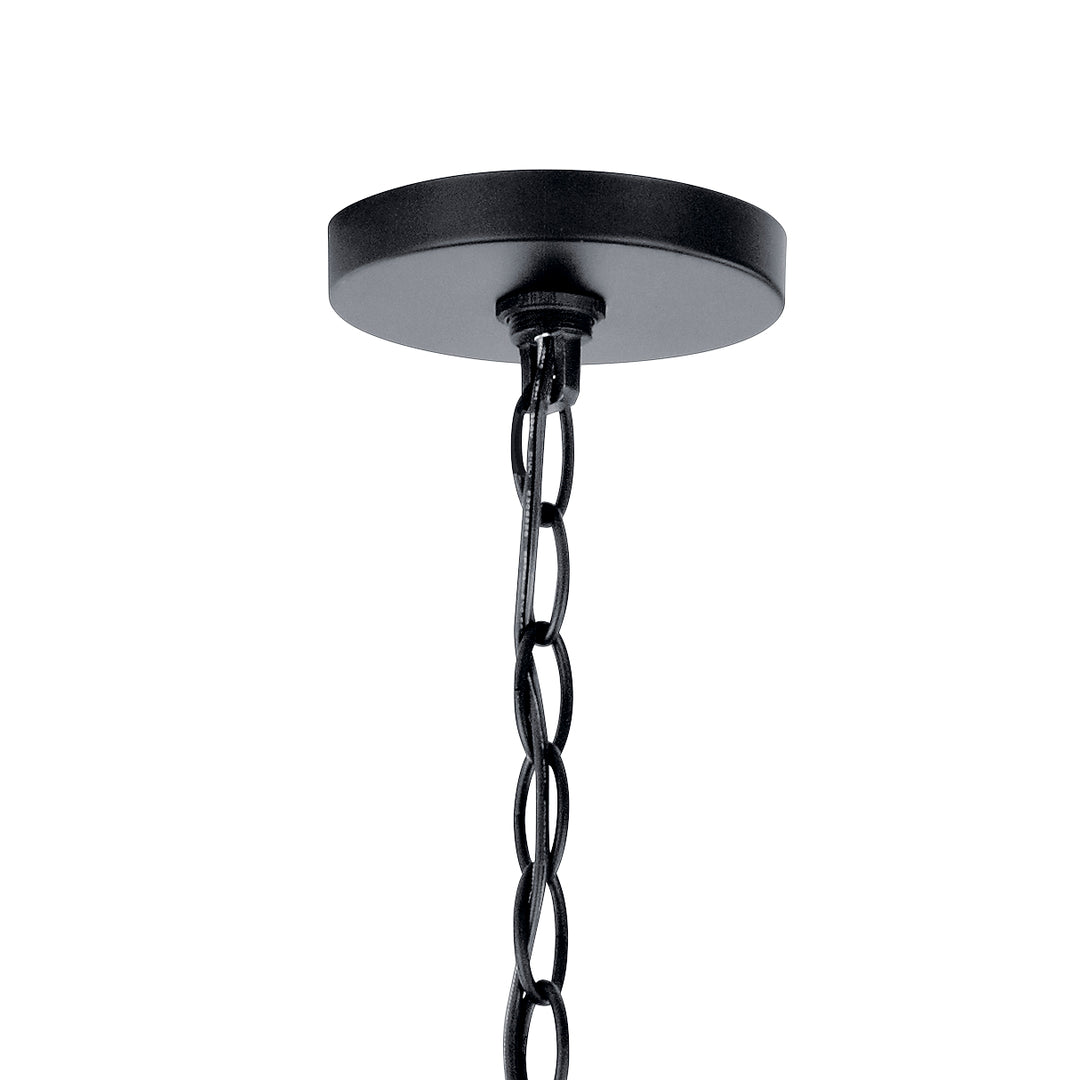 Kichler Canada - 43998BK - Four Light Foyer Pendant - Crosby - Black